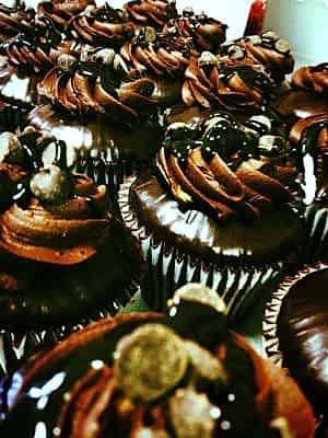 Chocolate Ganache Cupcakes - per piece