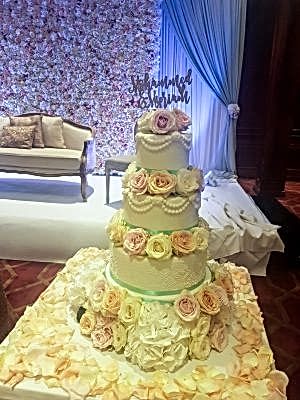 Fresh Flowers - 3 Tiers - £440