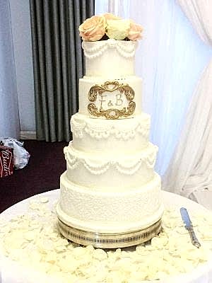 Elegant White on White - £490