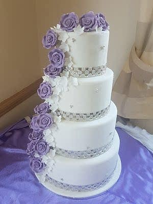 Lilac & Silver - £350