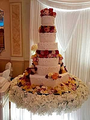 Fresh Flowers - Hexagon Base £720
