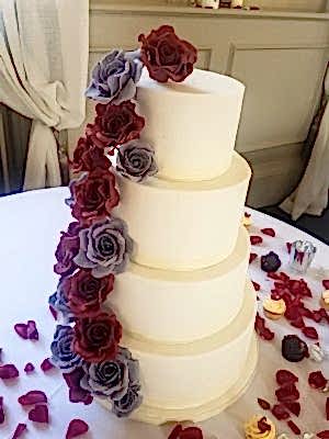 Grey & Burgundy Beauty - £350