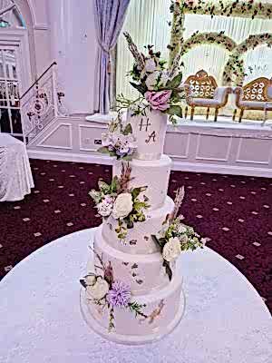 Lilac & White - £375